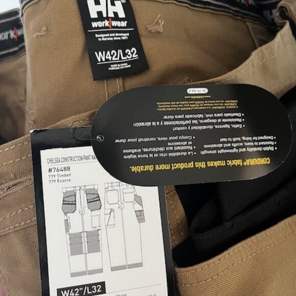 SOLD.  Helly Hansen Chelsea WorkWear Pants - Picture 5 of 5